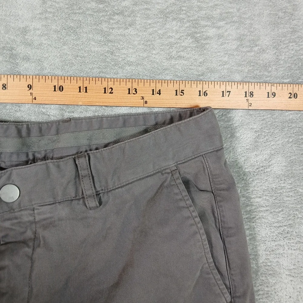 Spoke Heroes Pants Mens 33 Grey Chino Build C Flat Front Trousers